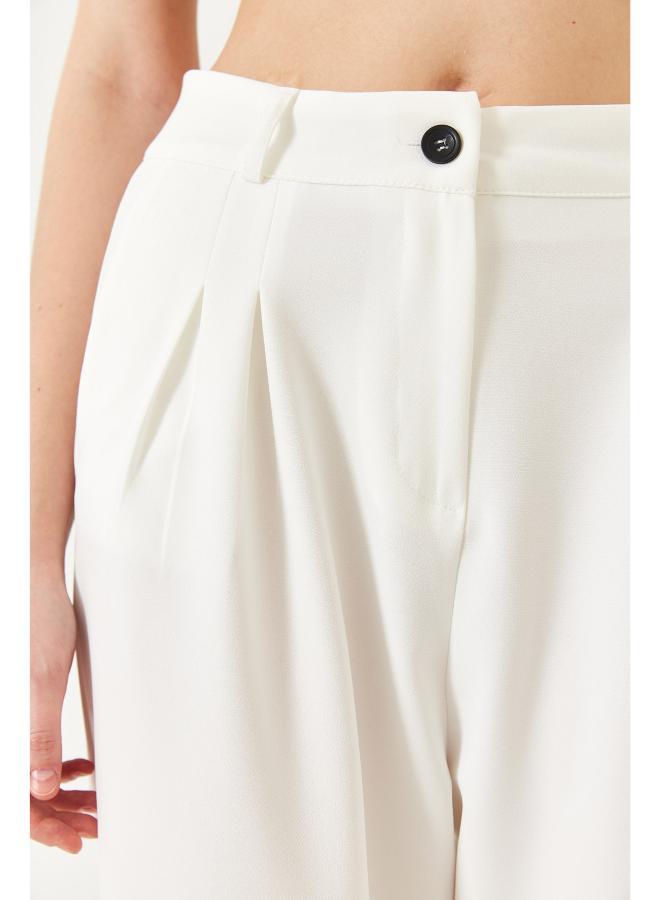 جينجر بنطلون مستقيم بقصة مفصلة - Image 5