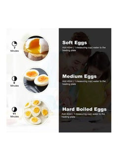 PRIMO PLUS Egg Steamer, Egg Cooker, 350W Electric Egg Beater, Egg Cooker, 7 Egg Volume Steamed Egg Automatically Closed, Double Steamed Egg.  - Image 4