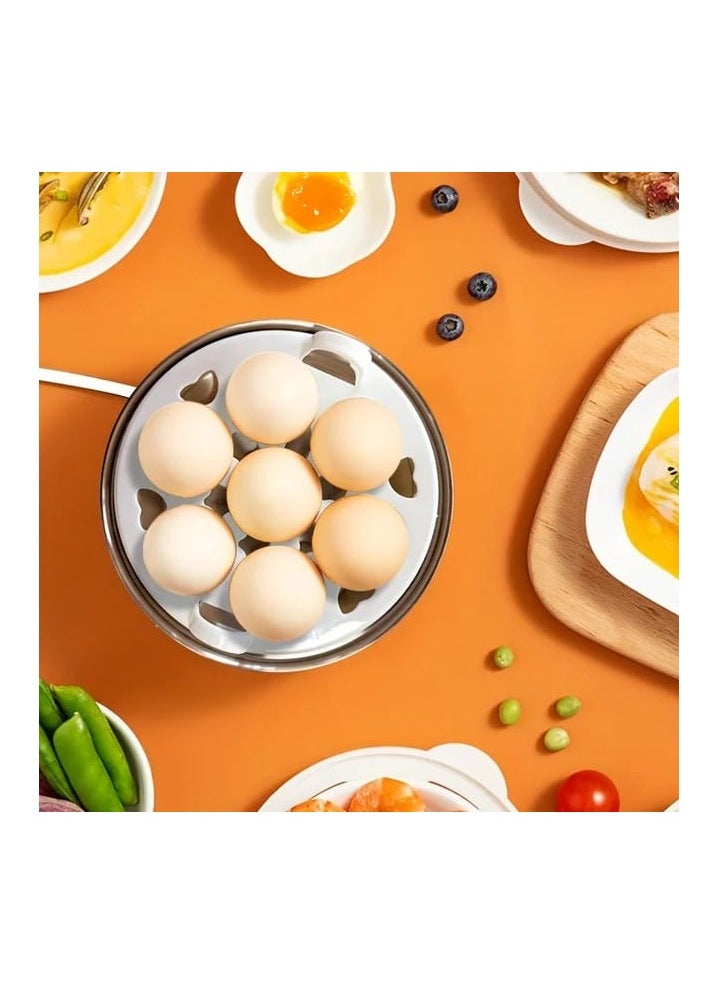 PRIMO PLUS - Egg Steamer, Egg Cooker, 350W Electric Egg Beater, Egg Cooker, 7 Egg Volume Steamed Egg Automatically Closed, Double Steamed Egg. - Image 1