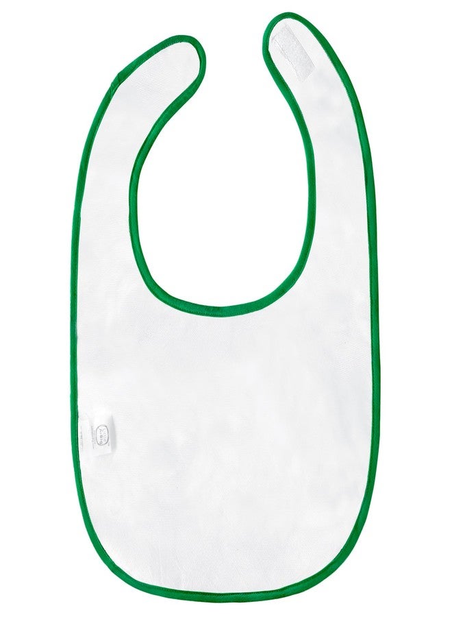 Littleforbig Cotton Waterproof Printed Adult Bib with Adjustable Hook-and-Loop Fastener Closure - Dinosaurs Adult Bib - Image 4