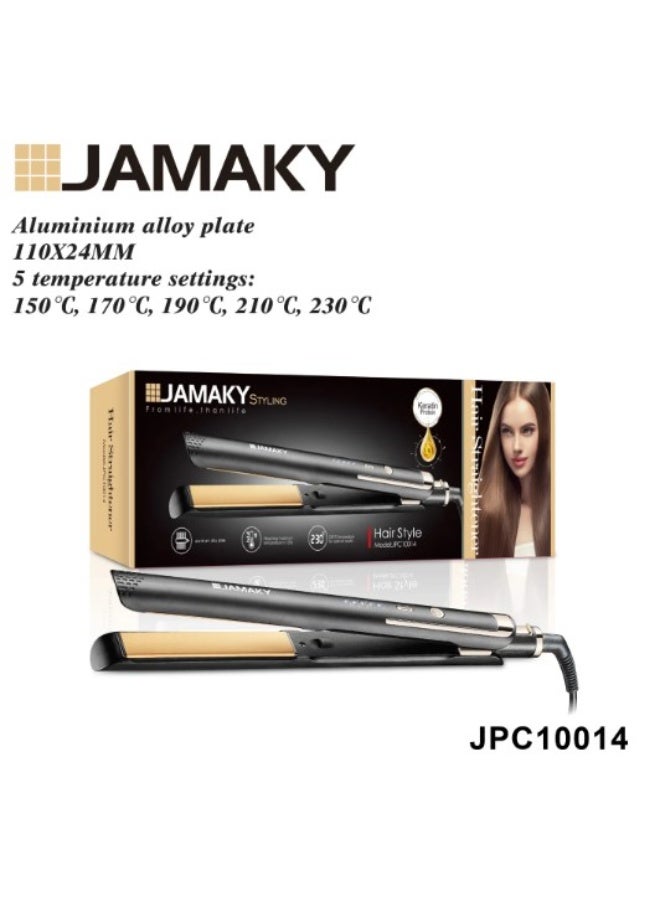 JAMAKY Professional Hair Straightener with Aluminum Plate JPC10014
