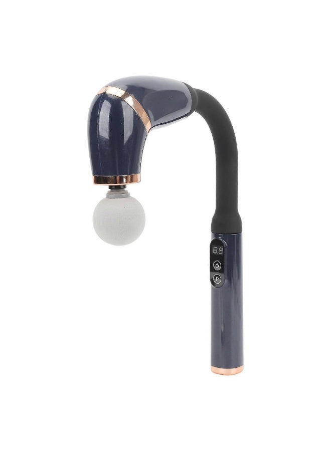 أس بي جهاز تدليك كهربائي محمول بتصميم U مع سرعات متعددة ورؤوس قابلة للتبديل - Image 3