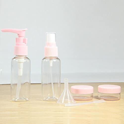 HaRvic Plastic Travel Cosmetic Bottle Portable Leak-Proof Travel Toiletries Lotion Shampoo Soft Travel Liquid Bottle Set Lotion Case Empty Container Spray Bottles Travel Set Kit - Image 4