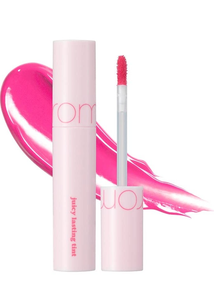 rom&nd Juicy Lasting Tint 26 Very Berry Pink Pack Size 5.5g - Image 1
