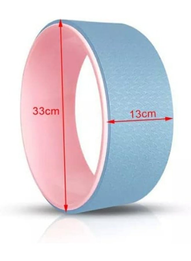 حلقات يوجا وبيلاتس لتشكيل الخصر وكمال الأجسام وتمارين الجيم وعجلة اليوجا، أداة تدريب الظهر للياقة البدنية - Image 2