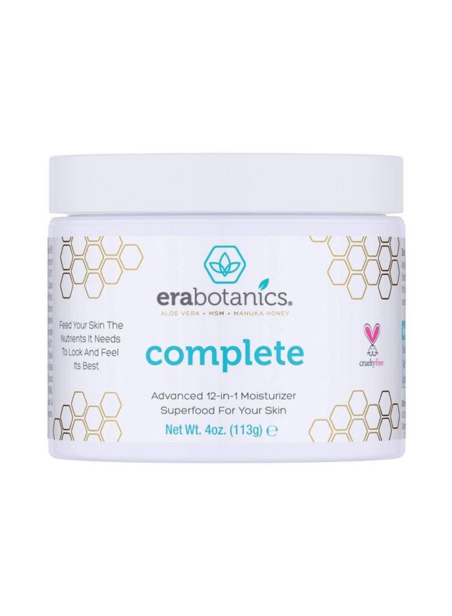 Era Organics Era Organics Manuka Honey Face Cream - Advanced 12-in-1 Nourishing and Rejuvenating Daily Face Moisturizer for Women and Men - Face Moisturizer for Sensitive Skin - Body Moisturizer for Dry Skin 4 oz - Image 1