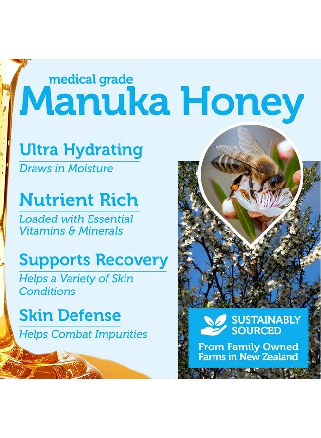 Era Organics Era Organics Manuka Honey Face Cream - Advanced 12-in-1 Nourishing and Rejuvenating Daily Face Moisturizer for Women and Men - Face Moisturizer for Sensitive Skin - Body Moisturizer for Dry Skin 4 oz - Image 5