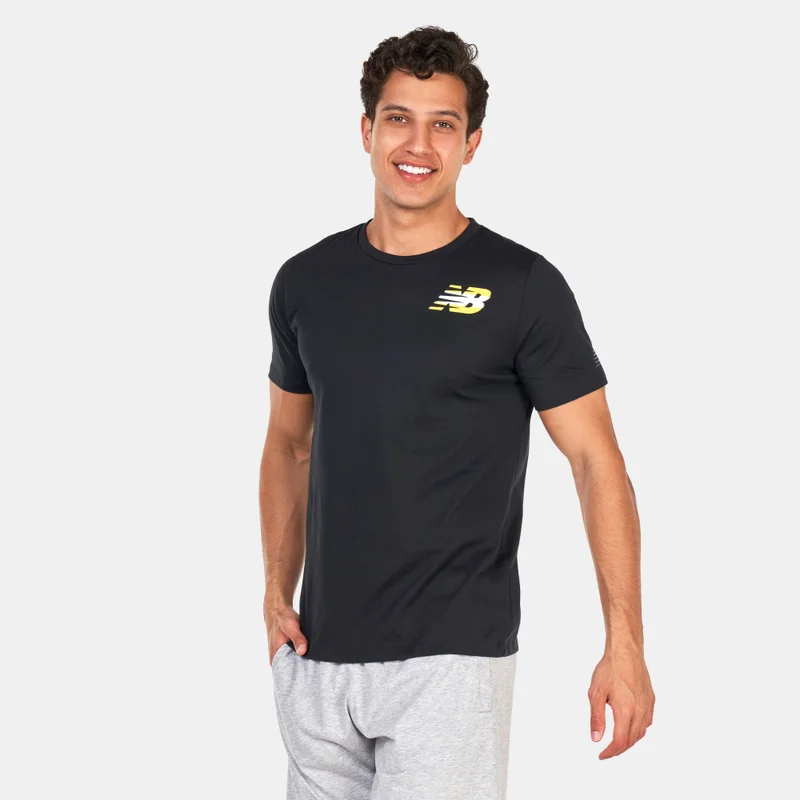New Balance Men's Heathertech Graphic T-Shirt