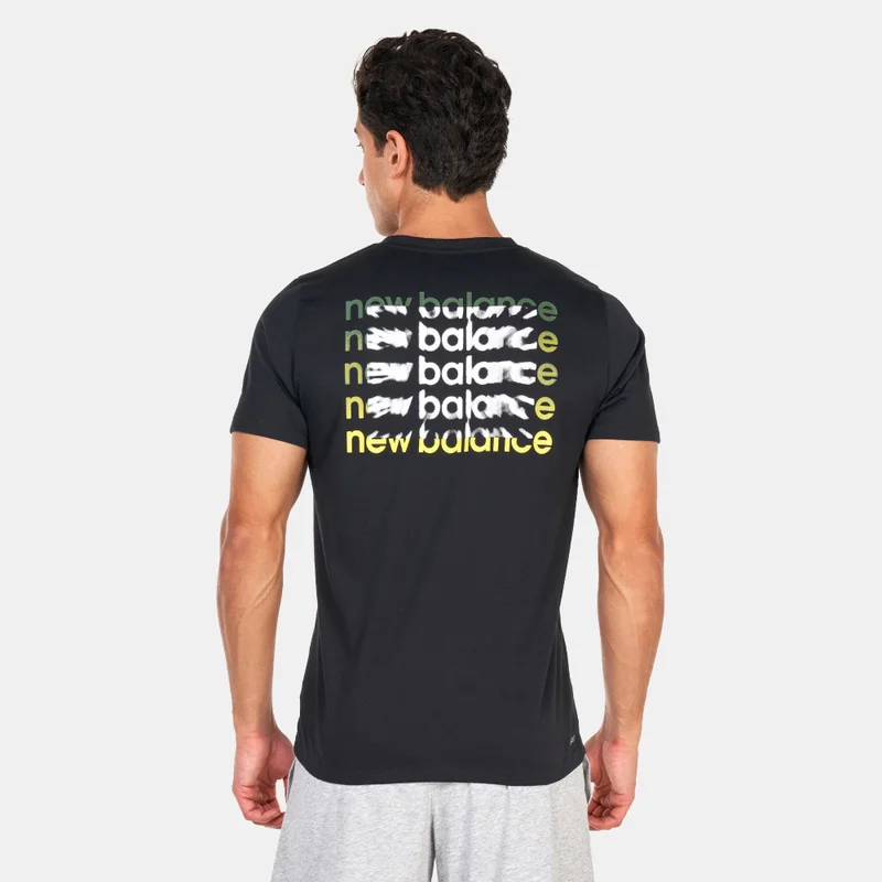New Balance Men's Heathertech Graphic T-Shirt