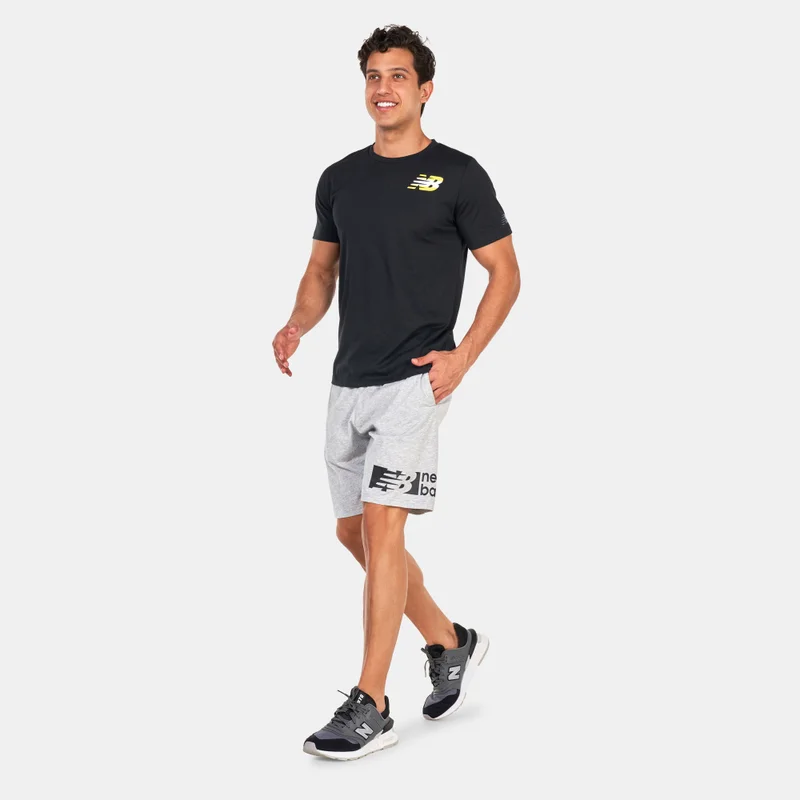 New Balance Men's Heathertech Graphic T-Shirt