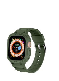 Band Case Sports Wrist For Apple Watch 8 Ultra 49mm Green