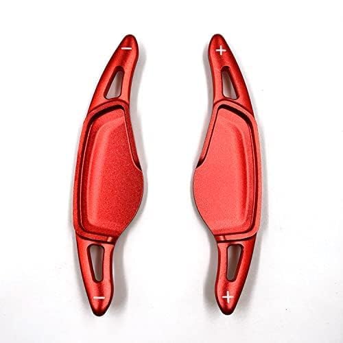 NeekTail Aluminum Alloy Paddle Shifter Compatible with BMW (2018-2024, G Platform) FIT 3 4 5 6 7 8 X3 X4 X5 X6 X7 Z4 Series (red) - Image 2