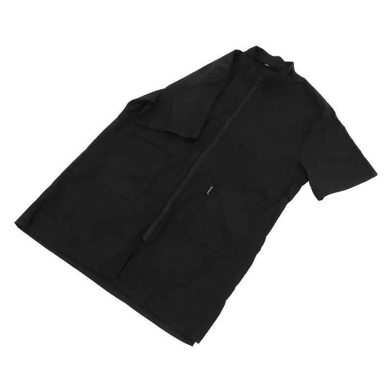 Waterproof Pet Cosmetologist Clothes Pet Salon Grooming Apron Beautician Bath Uniform for Home Outdoor (Black, Size XXL) - Image 3