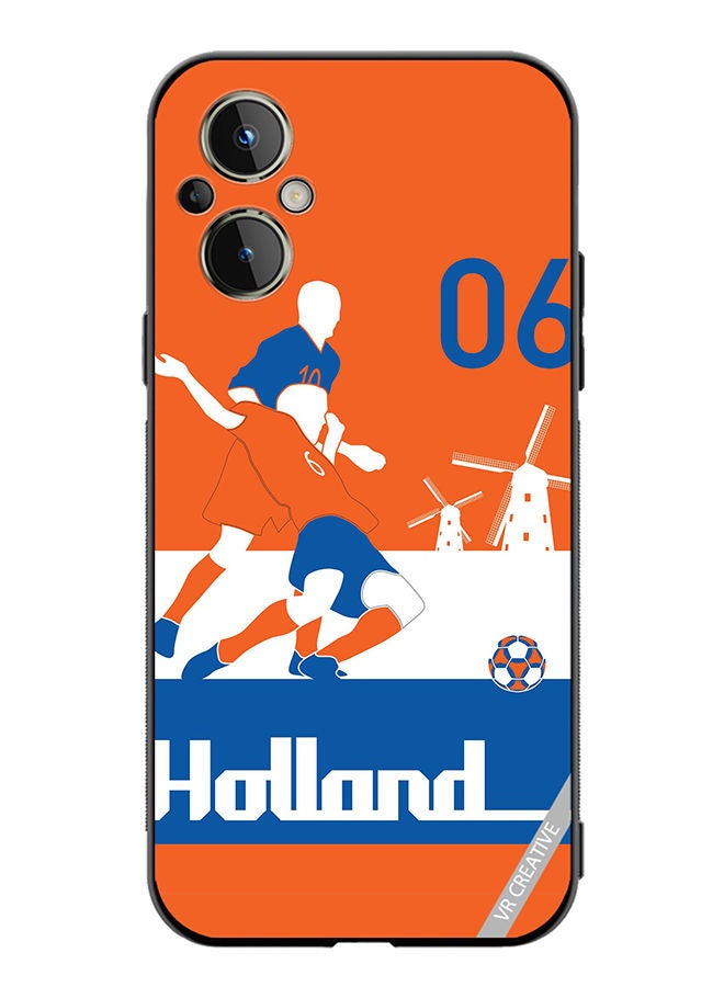 VR CREATIVE Protective Case Cover For OnePlus Nord N20 5G Holland Football Soccer Players Design Multicolour - Image 1