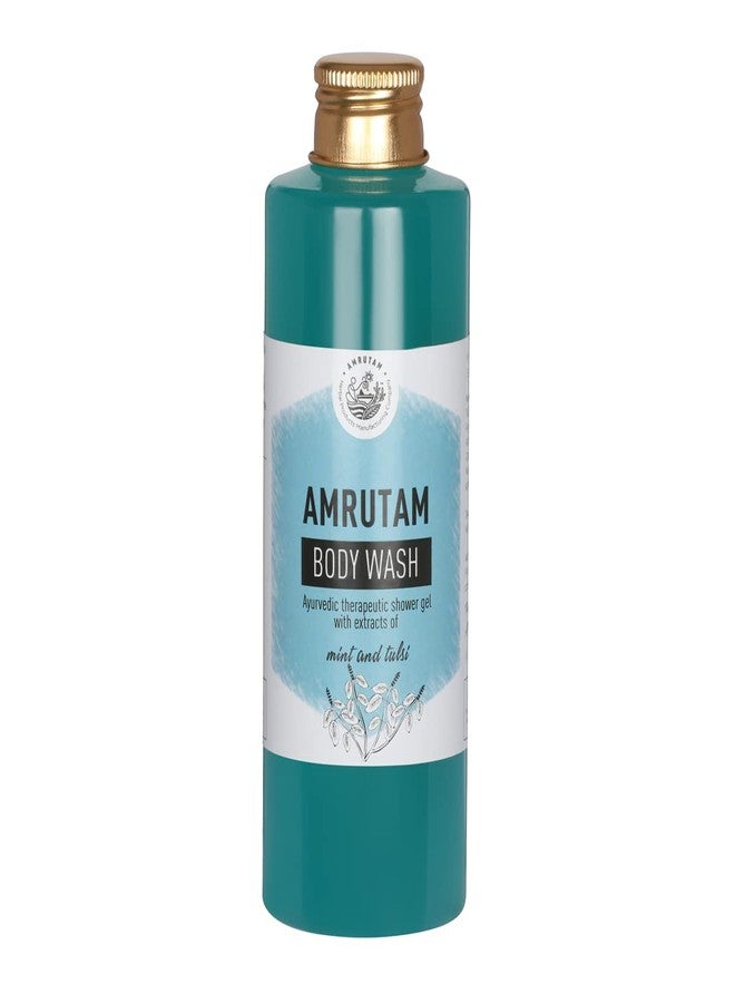 AMRUTAM BODY WASH with Aloe vera, Mint, Tulsi - (200ml) - Image 1