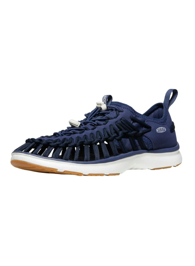 Keen MENS UNEEK O3 FLAT SANDALS NAVAL ACADEMY/BIRCH