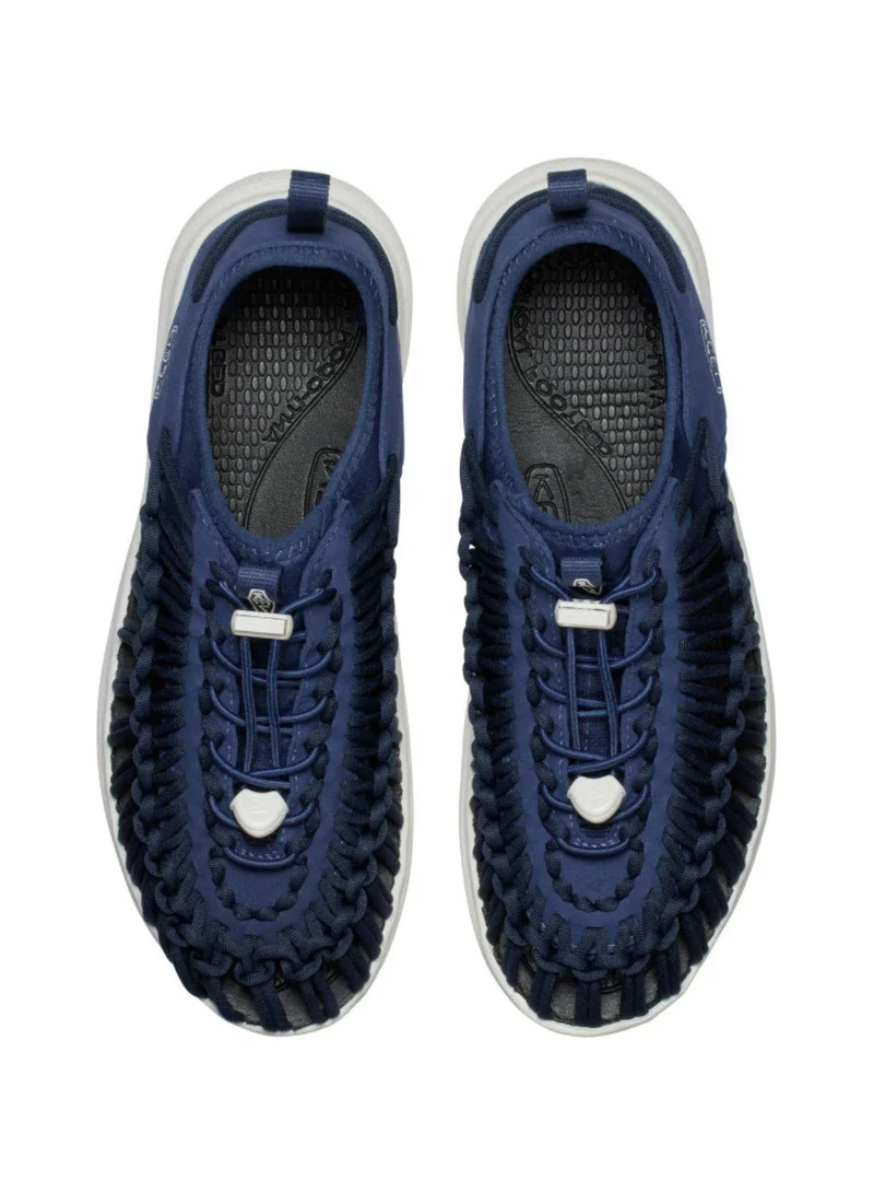 Keen MENS UNEEK O3 FLAT SANDALS NAVAL ACADEMY/BIRCH