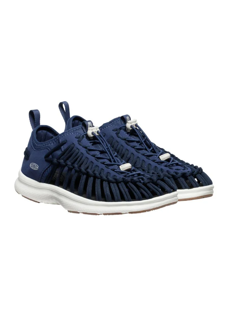 Keen MENS UNEEK O3 FLAT SANDALS NAVAL ACADEMY/BIRCH