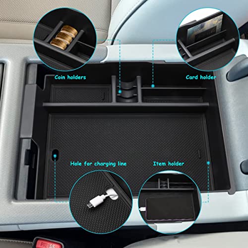 MARCHFA Center Console Organizer Tray for 2023 2024 2025 Hyundai Palisade Accessories Armrest Storage Box Glove Insert Tray Organizer - Image 3