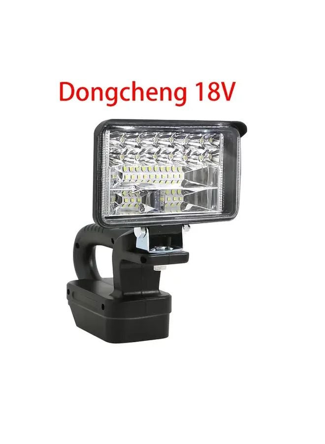 Dongcheng 18V Handheld LED Camping Light Wide Illumination Durable For Outdoor - Image 1