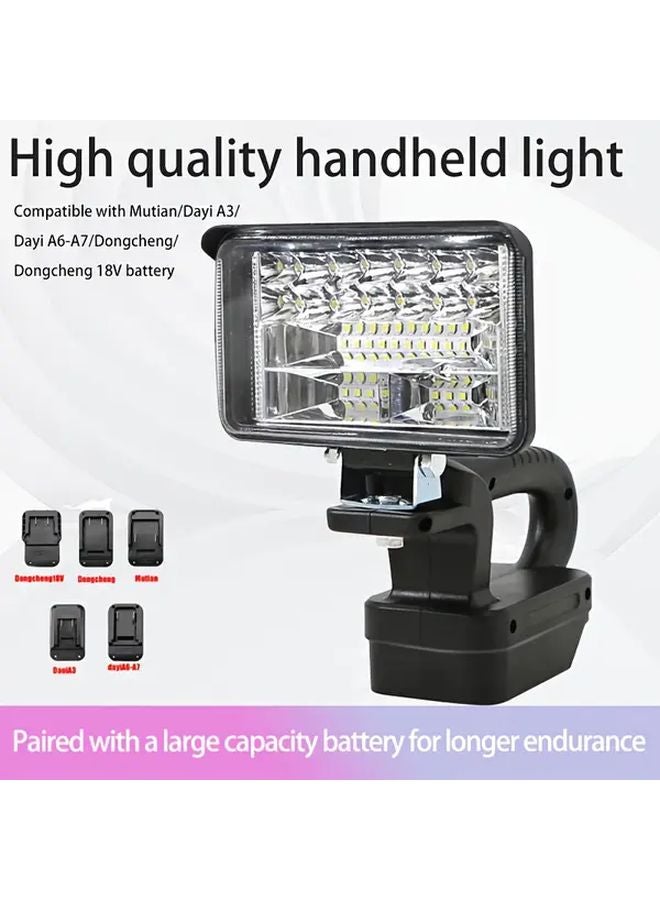 Dongcheng 18V Handheld LED Camping Light Wide Illumination Durable For Outdoor - Image 2
