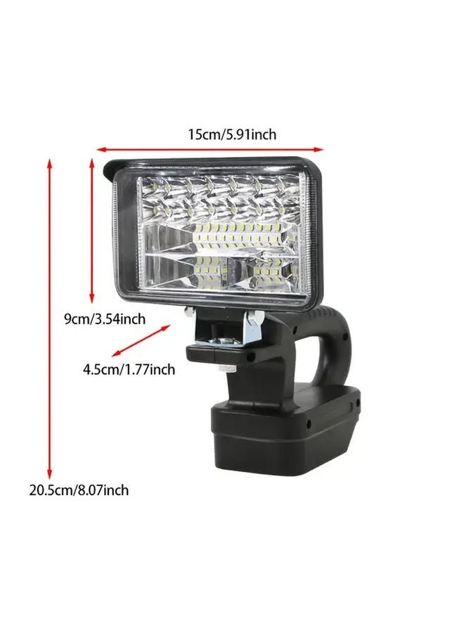 Dongcheng 18V Handheld LED Camping Light Wide Illumination Durable For Outdoor - Image 3