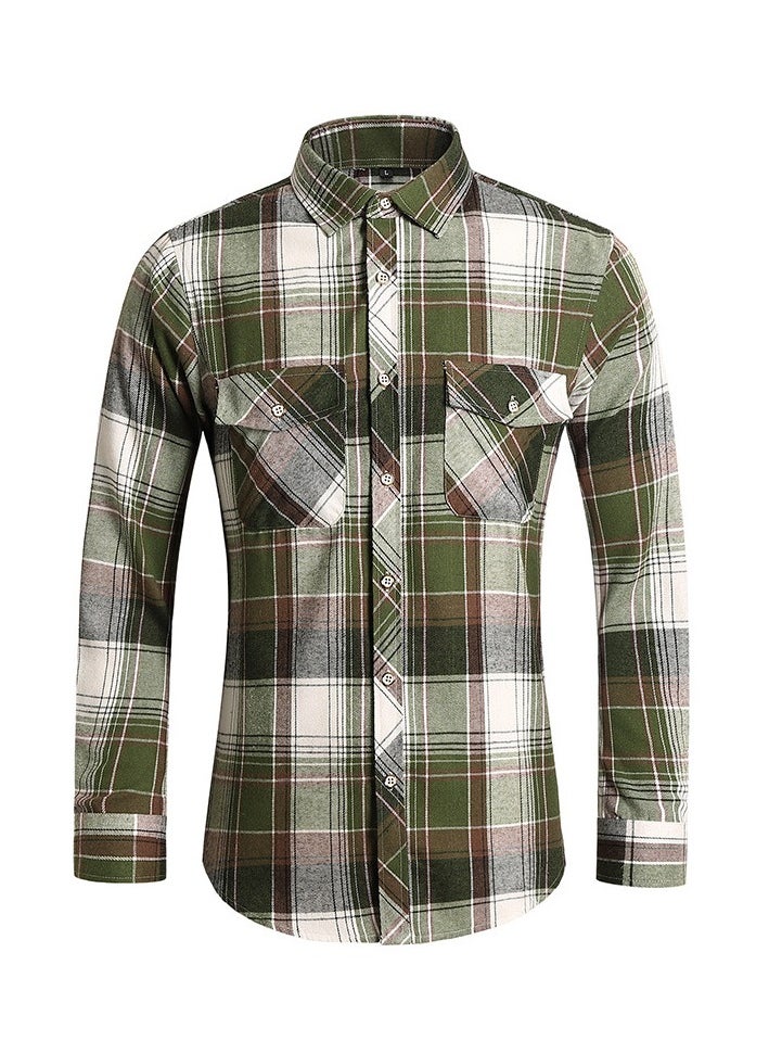 Shougu New Men's Long Sleeved Shirt  - Image 1