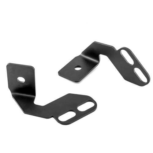WeiSen 1Pair A Pillar LED Work Cube Light Pod Mounting Brackets Compatible with Honda Pioneer 1000 700 500 - Image 3