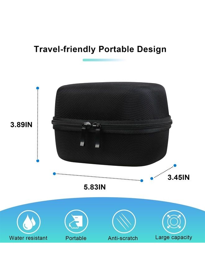 bovke Travel Carrying Case Compatible with Sony Alpha ZV-E10 - APS-C Mirrorless Digital Vlog Camera with 16-50mm Interchangeable Lens, Black - Image 5