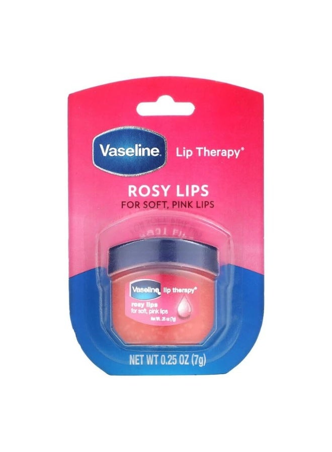 فازلين حوض علاج الشفاه الوردي الوردي الفازلين 7 جرام - Image 1