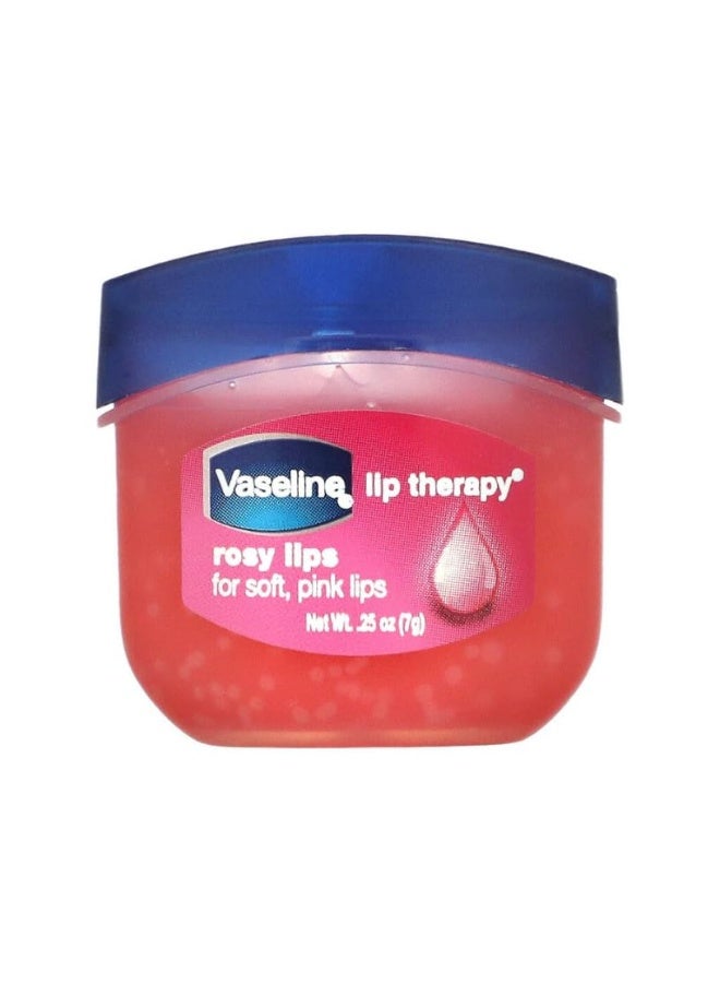 فازلين حوض علاج الشفاه الوردي الوردي الفازلين 7 جرام - Image 3