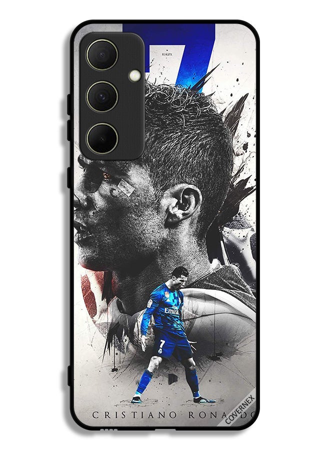 Covernex Samsung Galaxy A35 5G Protective Case Cover Cristiano Ronaldo Wallpaper - Image 1