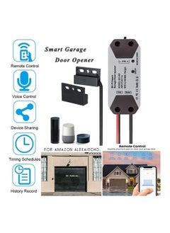 Y&D Smart WiFi Switch Garage Door Opener Controller Work, WIFI, with Alexa Echo Google Home Life/Tuya APP Control No Hub Required  - Image 2