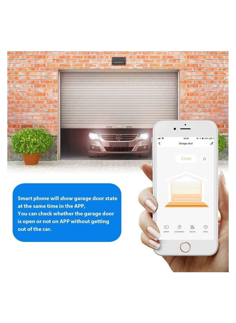 Y&D - Smart WiFi Switch Garage Door Opener Controller Work, WIFI, with Alexa Echo Google Home Life/Tuya APP Control No Hub Required - Image 1
