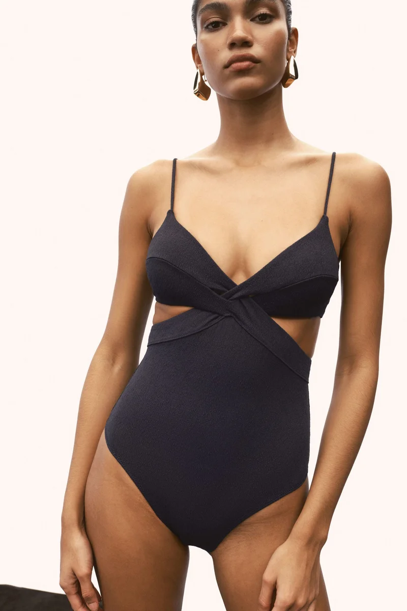H&M Padded-cup cut-out swimsuit