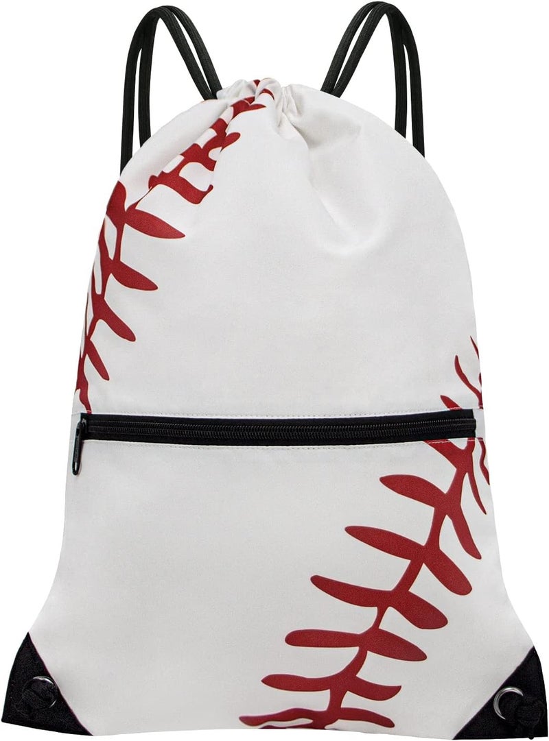 HOLYLUCK Drawstring Backpack Bag Sport Gym Sackpack - Image 1