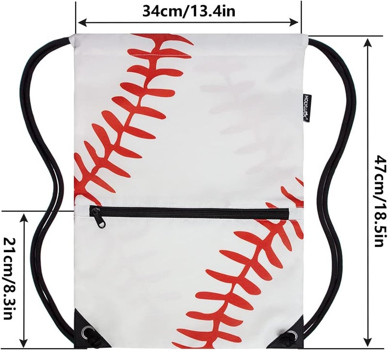 HOLYLUCK Drawstring Backpack Bag Sport Gym Sackpack - Image 2