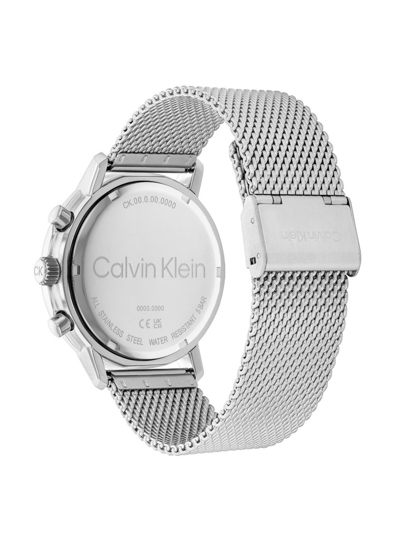 CALVIN KLEIN Round Analog Men's Blue Case Watch - 25200438  - Image 3