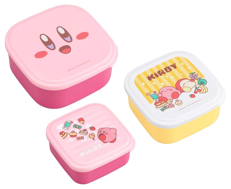OSK SSP-31 Kirby Star Seal Container  3-Piece Set - Image 1