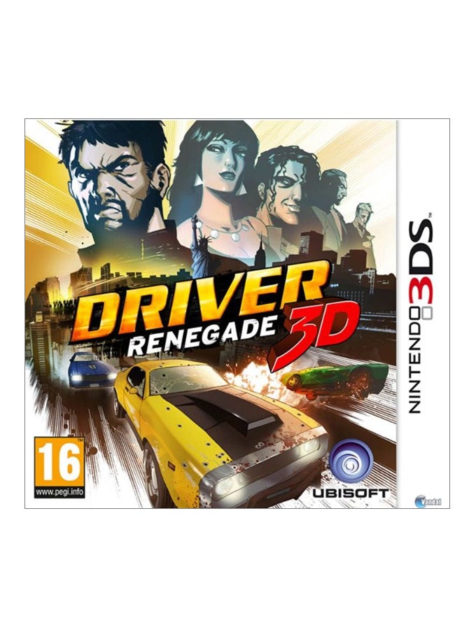 أوبيسوفت لعبة Driver Renegade 3D - نينتيندو 3 دي إس - سباق - nintendo_3ds - Image 1