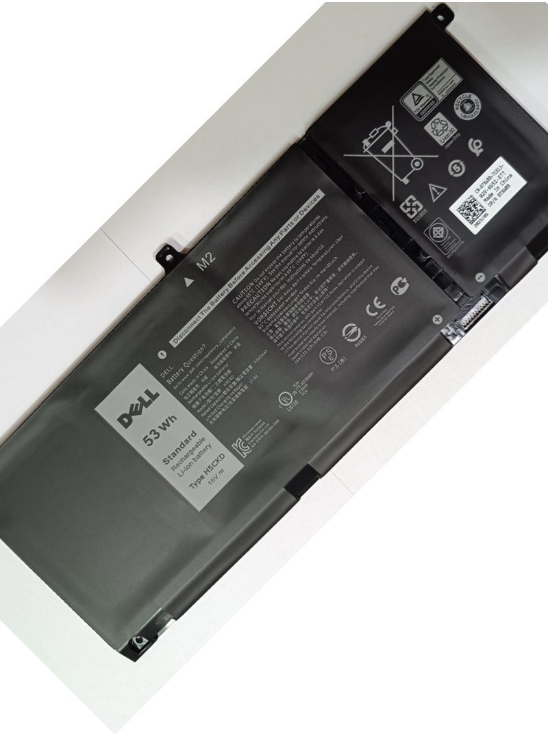 CS LAPTOP BATTERY FOR DELL H5CKD 53WH  - Image 1