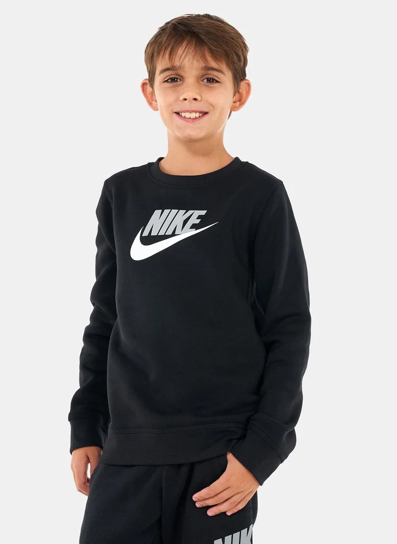 Nike Kids' Sportswear Club Fleece Sweatshirt (Older Kids)