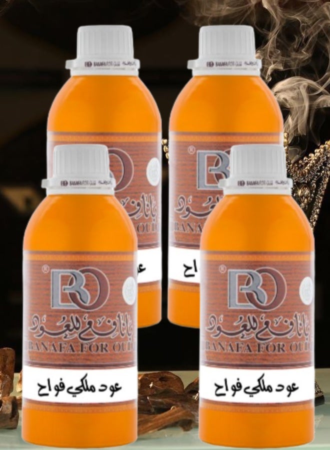 بانافع 4 قطع دهن عود ملكي فواح 500 جرام - Image 1