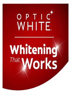 Colgate Colgate Optic White Advanced Teeth Whitening Toothpaste, 2% Hydrogen Peroxide Toothpaste, Sparkling White, 4.5 Oz, 2 Pack  - Image 1
