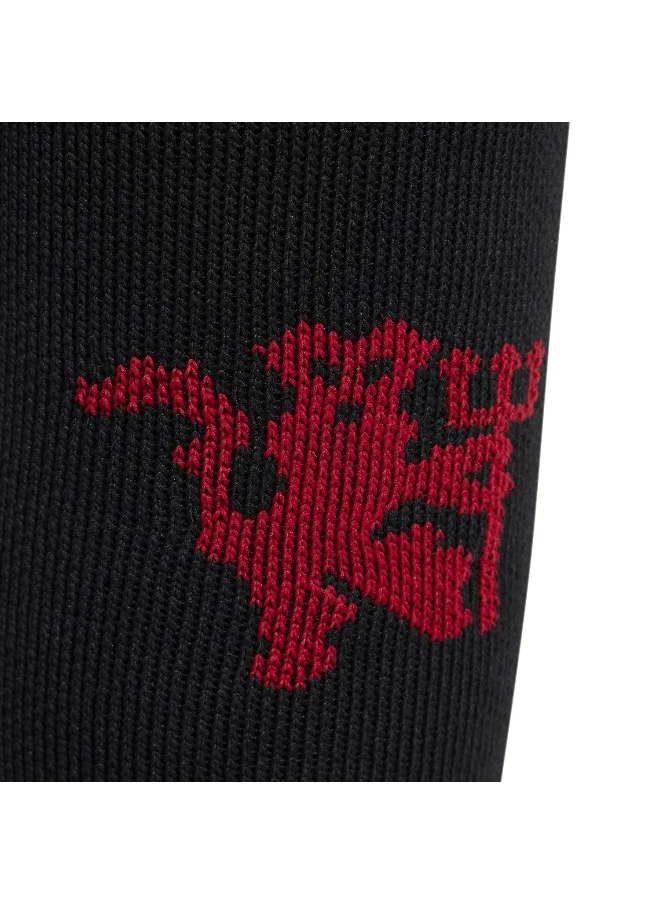اديداس Mufc H So Black Football Socks Kxxl