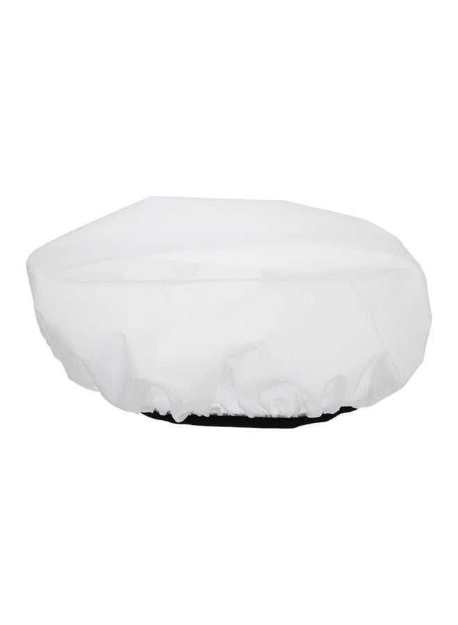PATIKIL 17" 42cm Soft Diffuser Lamp Cover, Cloth Diffuser Strobe Reflector Lamp Sock for Flash Light Dish Photography Studio, White - Image 1