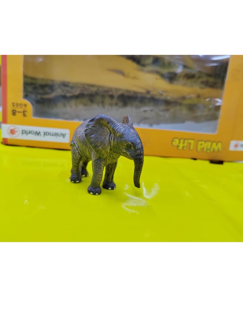 AIWANTO Animal Play Figures 6Pcs Kids  Wild Animals Toys for Toddlers  - Image 3