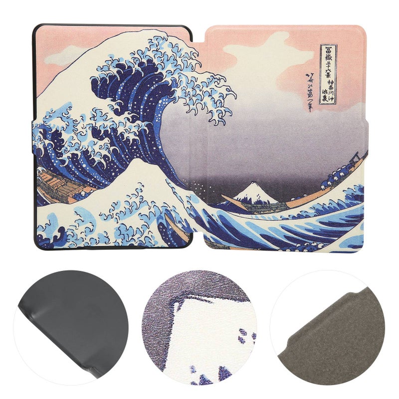 Ebook Reader Cover: Durable High-Quality PU Leather, Automatic Wake Sleep - Lightweight Portable, Elegant Protective Case for Paperwhite 1/2/3 Users - Image 3
