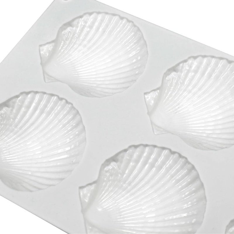 mostsom Cake Mold Shell Shaped Silicone Baking Cookie Biscuit Mold DIY Bakeware Pan Mould Kitchen Accessories (Shell J_11.8 X6.8 X1 inch) - Image 5