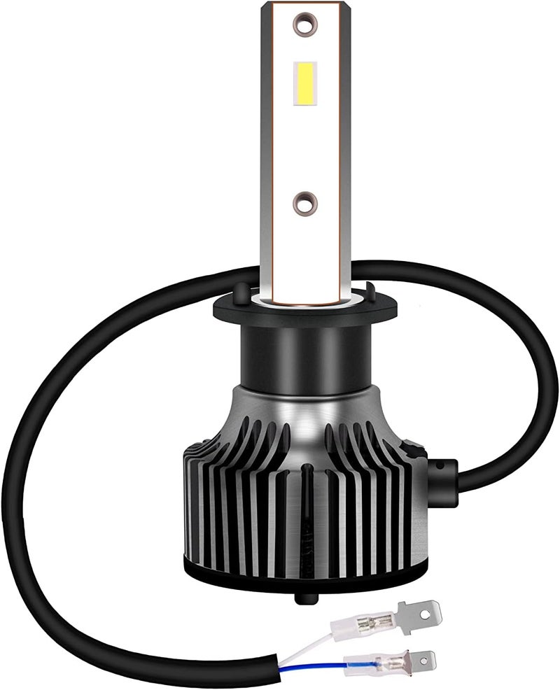 أوسرام LEDriving SPK، مطابق لـ H1، مصابيح LED عالية/منخفضة للطرق الوعرة، سطوع أكثر بنسبة 120%، 6000 كلفن، 2000 لومن، 54 واط، 64155DWSPK، علبة قابلة للطي (مصباحان أبيض) - Image 5